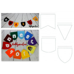 Stickserie ITH - Wimpel Filz Basic